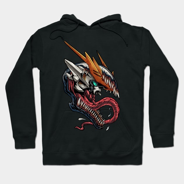 Symbiote Lupus Rex Hoodie by kimikodesign